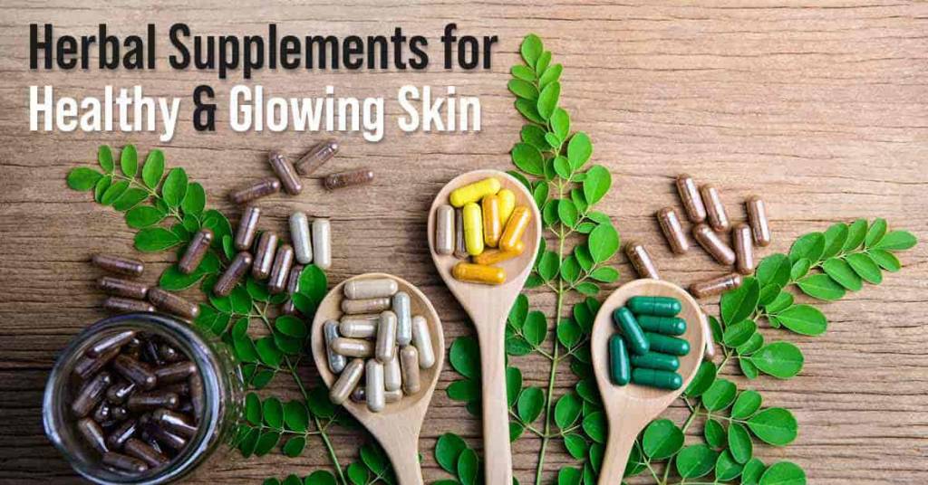Herbal Supplement For Healthy Glowing Skin