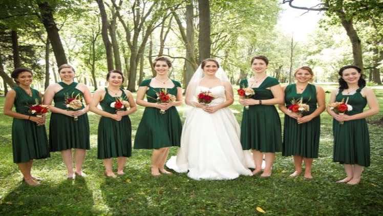 Green Bridesmaid Dress - Green Bridesmaid Dress