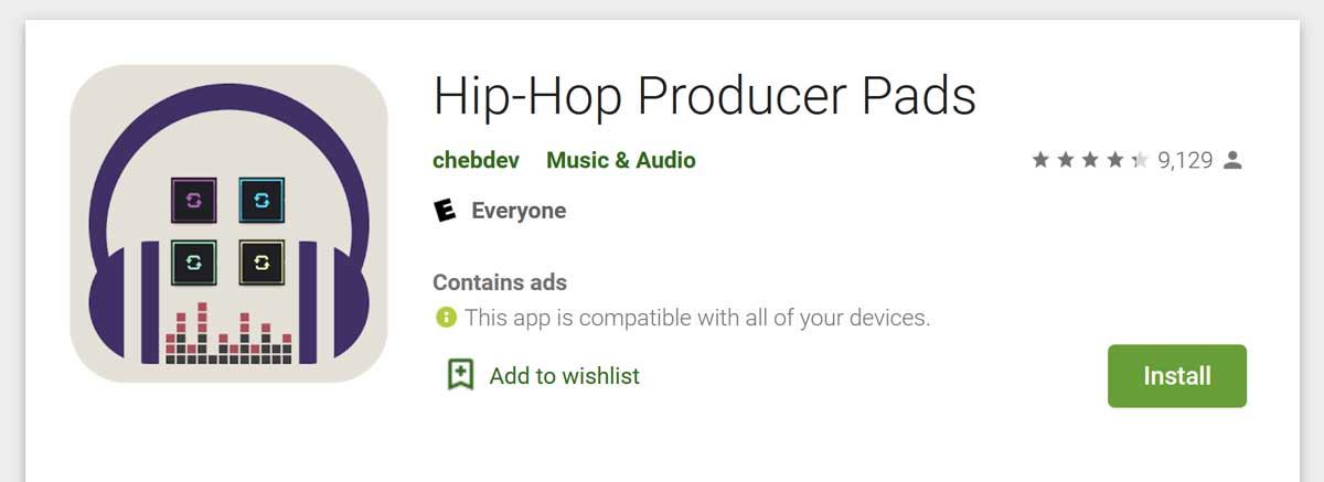Hip-hop producer pads