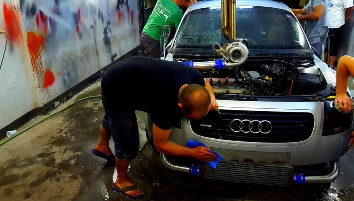 Visit a mechanic or an automobile workshop