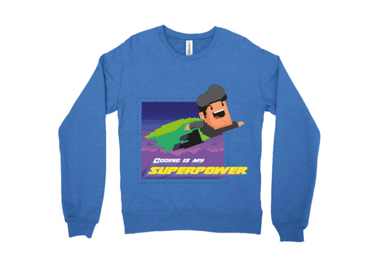 Go In Style With a Sleek Sweatshirt